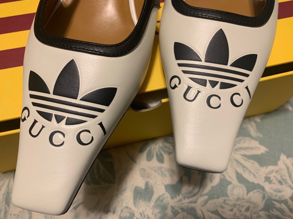 40.5サイズ 新品 GUCCI adidas 27.5cm相当 シューズ 靴 - 靴