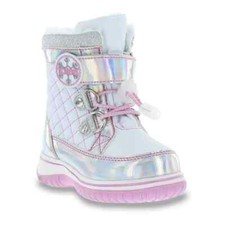 totes GALACTICA Toddler Girls Waterproof Snow Boots Thermolite NIB