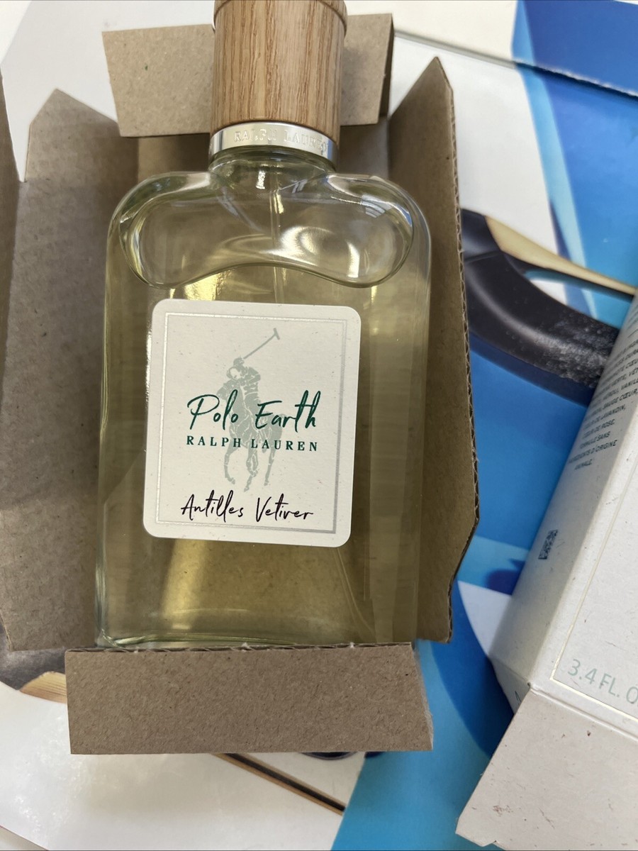 Ralph Lauren Polo Earth Antilles Vetiver EDT Spray 3.4oz Brand new
