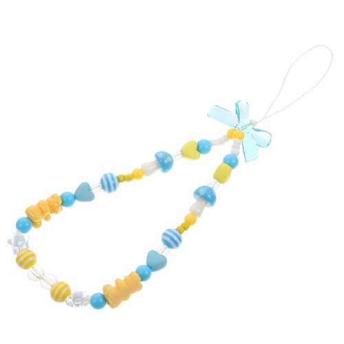 Grzyb Telefon Koraliki Charm Anti-lost Bow Anti-lost Charms Dom - Zdjęcie 10 z 12