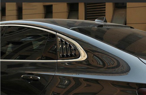 Bright Black ABS Side Window Louver Shutter Covers For 2016-2020 Chevrolet Malibu XL – Exterior Styling 10 thumbnail image