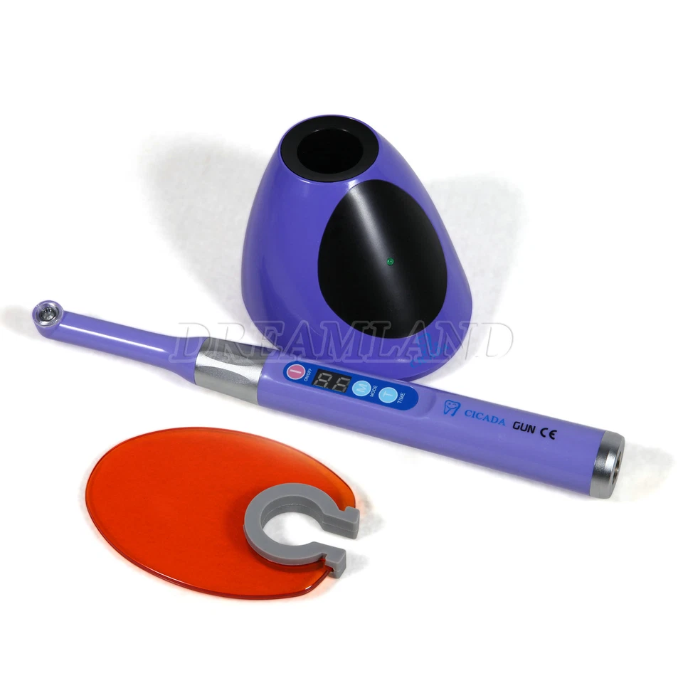 Woodpecker Style Dental Wireless 1S LED Curing Light Cure Lamp 2800mw/c㎡ Purple - Image 4 of 4