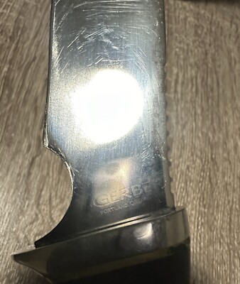 Vintage Gerber Model 475 Knife w/ Original Sheath | eBay