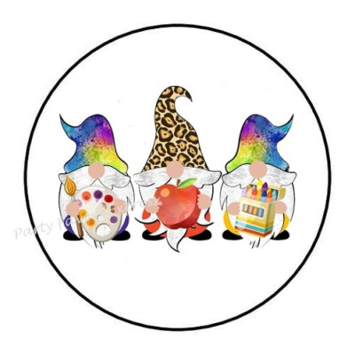10cm Auto-Aufkleber Sticker Decal Laptop Farbe Back School Gnomes Gnomes R588