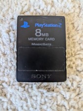 Lot Of 3 OEM Sony PS2 8 MB Memory Cards