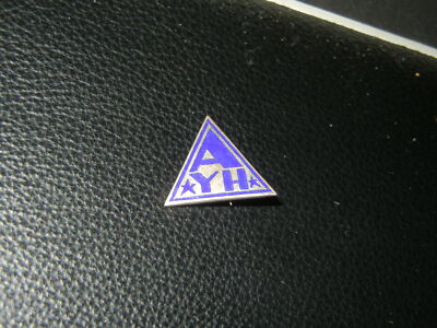  Antique Pin AYH Triangle American Youth Hostels 1930s