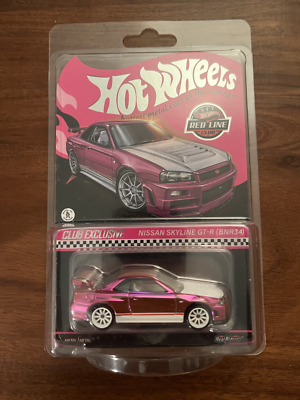 ホットウィール　RLC Nissan Skyline GT-R (BNR34) Amazon.com: Hot Wheels Nissan Skyline GT-R (BNR34) RLC Exclusive