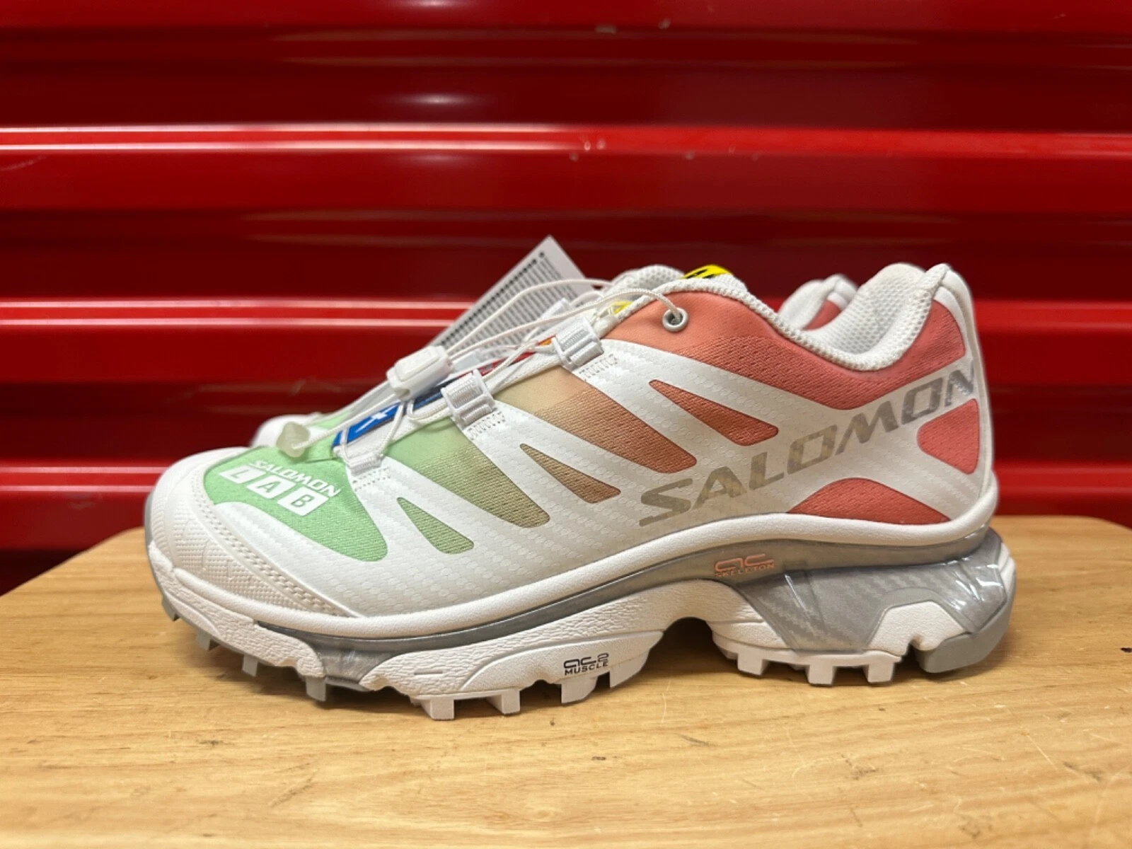 NEW Salomon XT-4 OG White Green Ash Coral L472999-23 Men's Sz 4-13