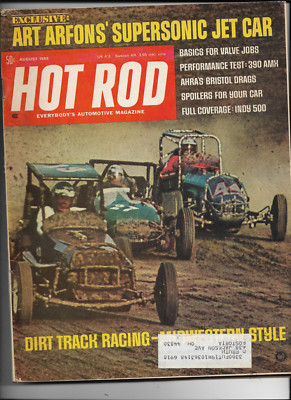 HOT ROD MAGAZINE----AUGUST 1968