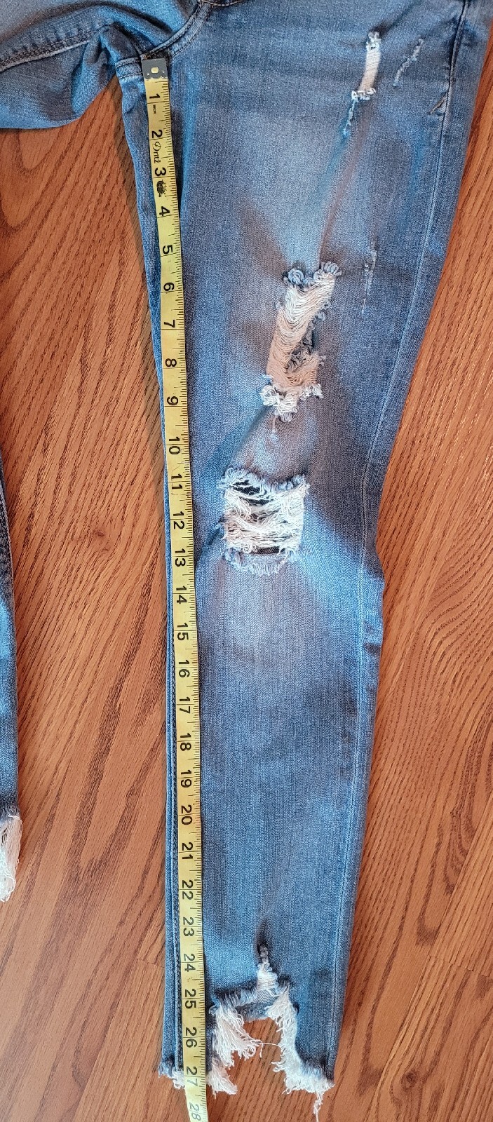 Express Stretch Performance Ripped Distressed Mid… - image 6