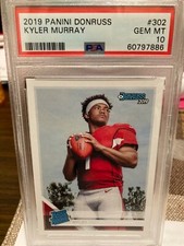 2019 Panini Donruss - Rated Rookie #302 Kyler Murray (RC)