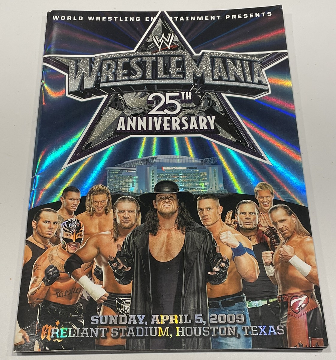 WWE WRESTLE MANIA 25th 雑誌 プロレス WWE WRESTLE MANIA 25th