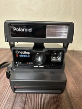 Polaroid OneStep CloseUp 600 Instant Film Camera UNTESTED Good Condition