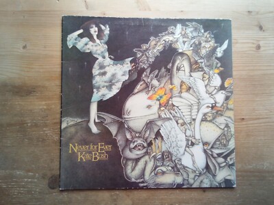 Kate Bush Never for Ever A3/B3 Press Very Good Vinyl LP Record Album EMA794