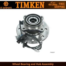 For 1996-2000 Chevrolet K2500 4WD Wheel Bearing and Hub Assy Front Left Timken