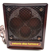 Vintage Pelonis Disc Furnace Ceramic Heater 1500W - II Tested Works