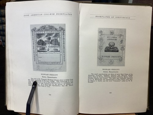 1915 Some American College Bookplates by Harry Parker Ward, Heavily Illustrated - Picture 19 of 24