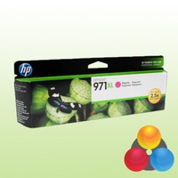 Original Tinte Hp CN627AE 971XL Magenta FüR Hp Officejet Pro X551 Serie