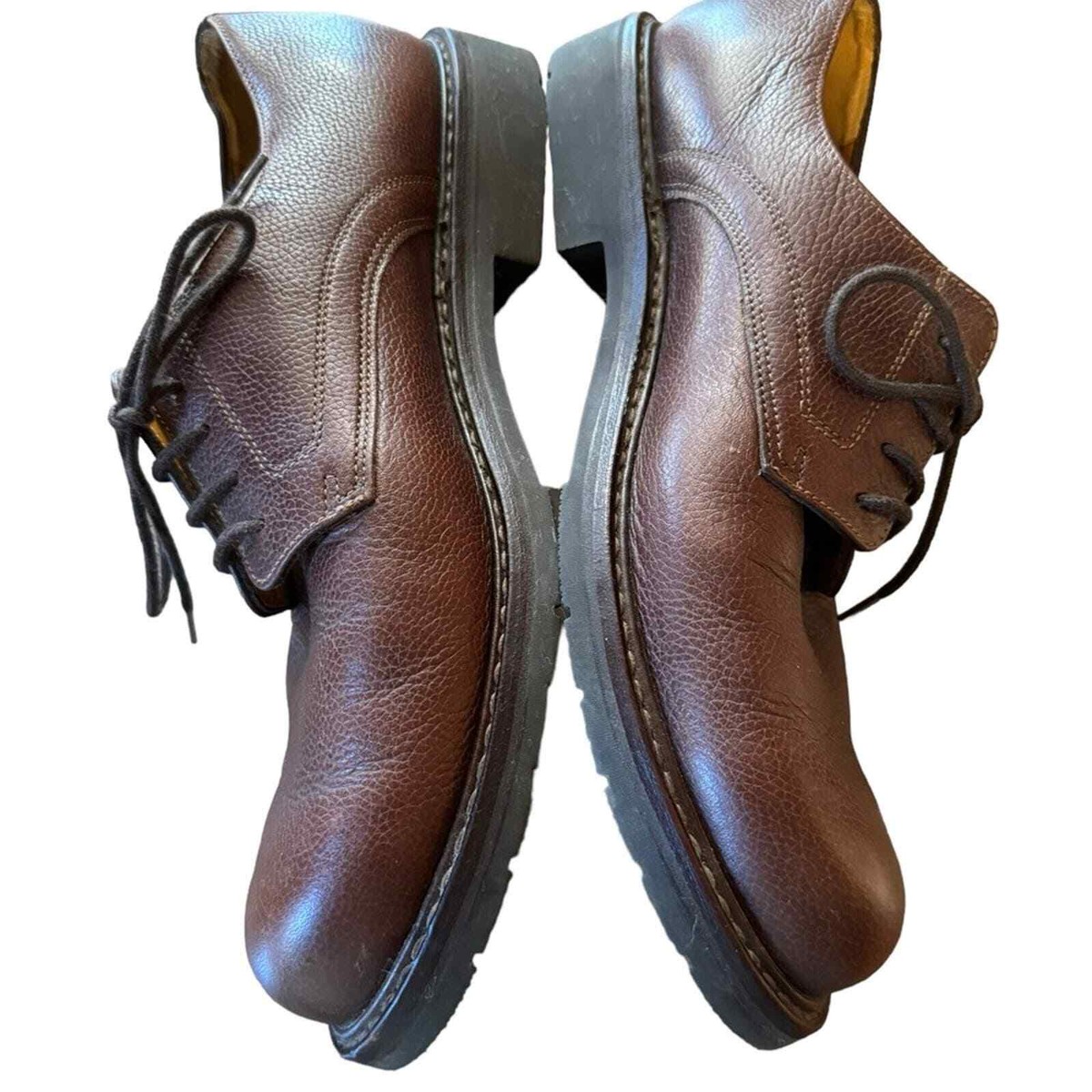 ✅Mens 9 Mephisto Oxfords Abel Air Relax Goodyear Welt Brown Leather Casual Shoes Mephisto Air Relax Goodyear Welt Brown Genuine Leather Shoes  main image 3