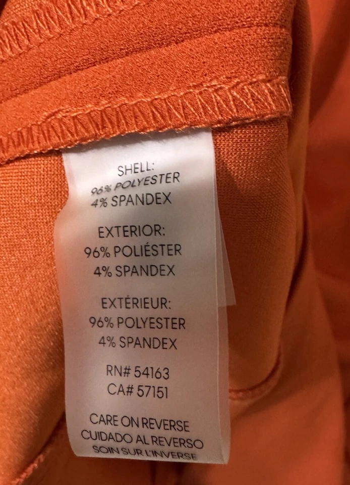 Marc New York Andrew Marc Mujer Naranja Vestido de Cóctel Mangas de Pétalos Femenino 14 Foto 3 de 4