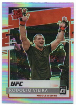 UFC　Optic　ラウル・ロサス　サインカード 2021 Panini Chronicles UFC Donruss Optic Rated Rookies