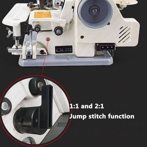 Máquina de coser portátil con dobladillo ciego de costura invisible 110 V máquina de coser de punto ciego - Imagen 9 de 15