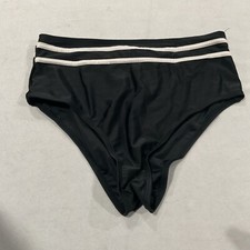 Women  s Black Colored High waisted Underwear Size L