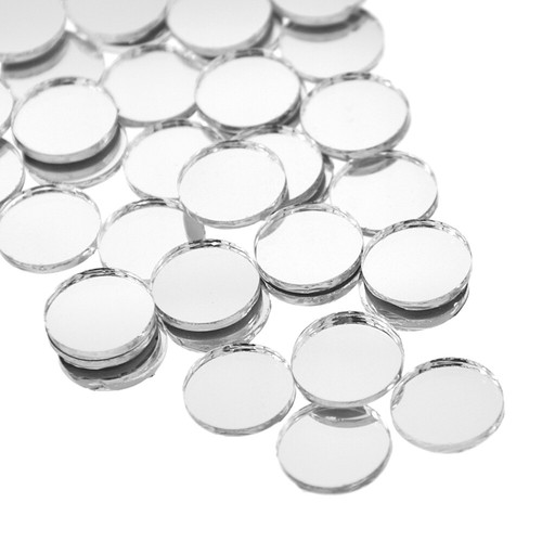 5000pc Small Round Glass Mirror Mosaic Tiles DIY Home Artwork Supplies Decor 1cm - Picture 8 of 9
