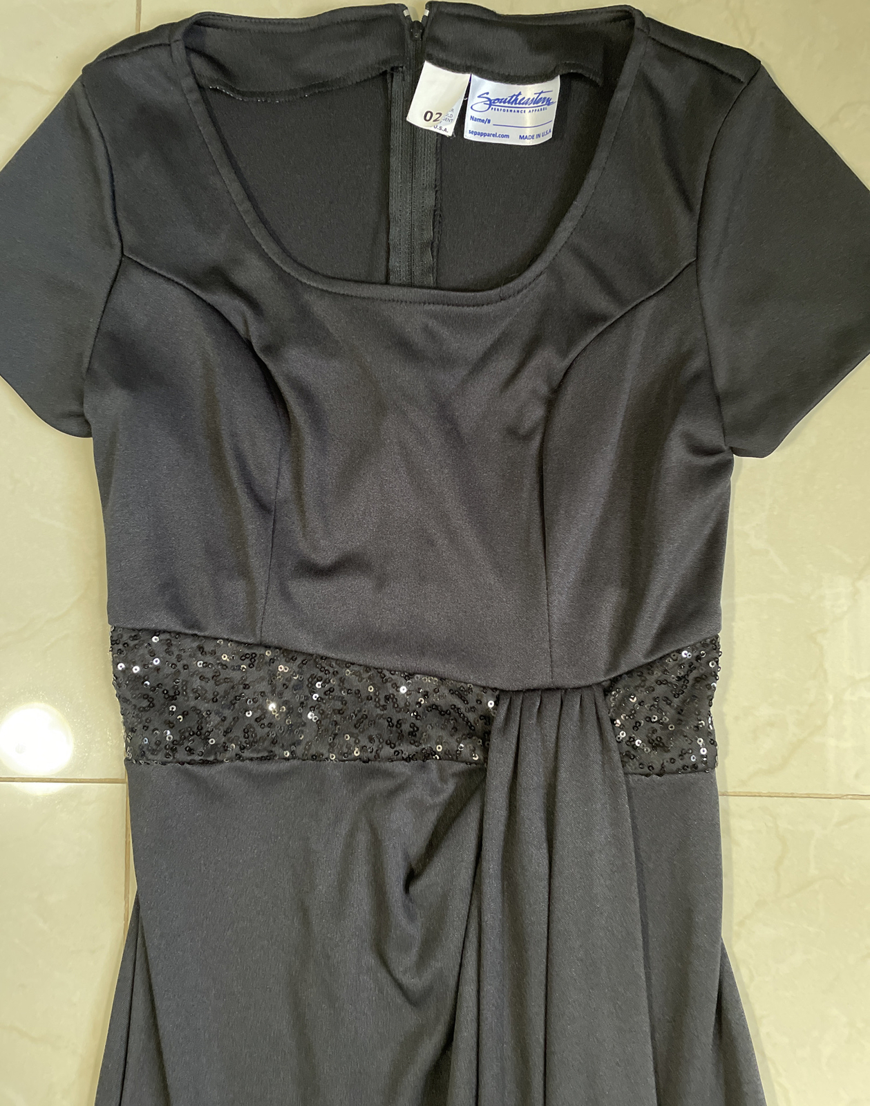 Southeastern Beaded Performance Apparel Size 2 Bl… - image 3