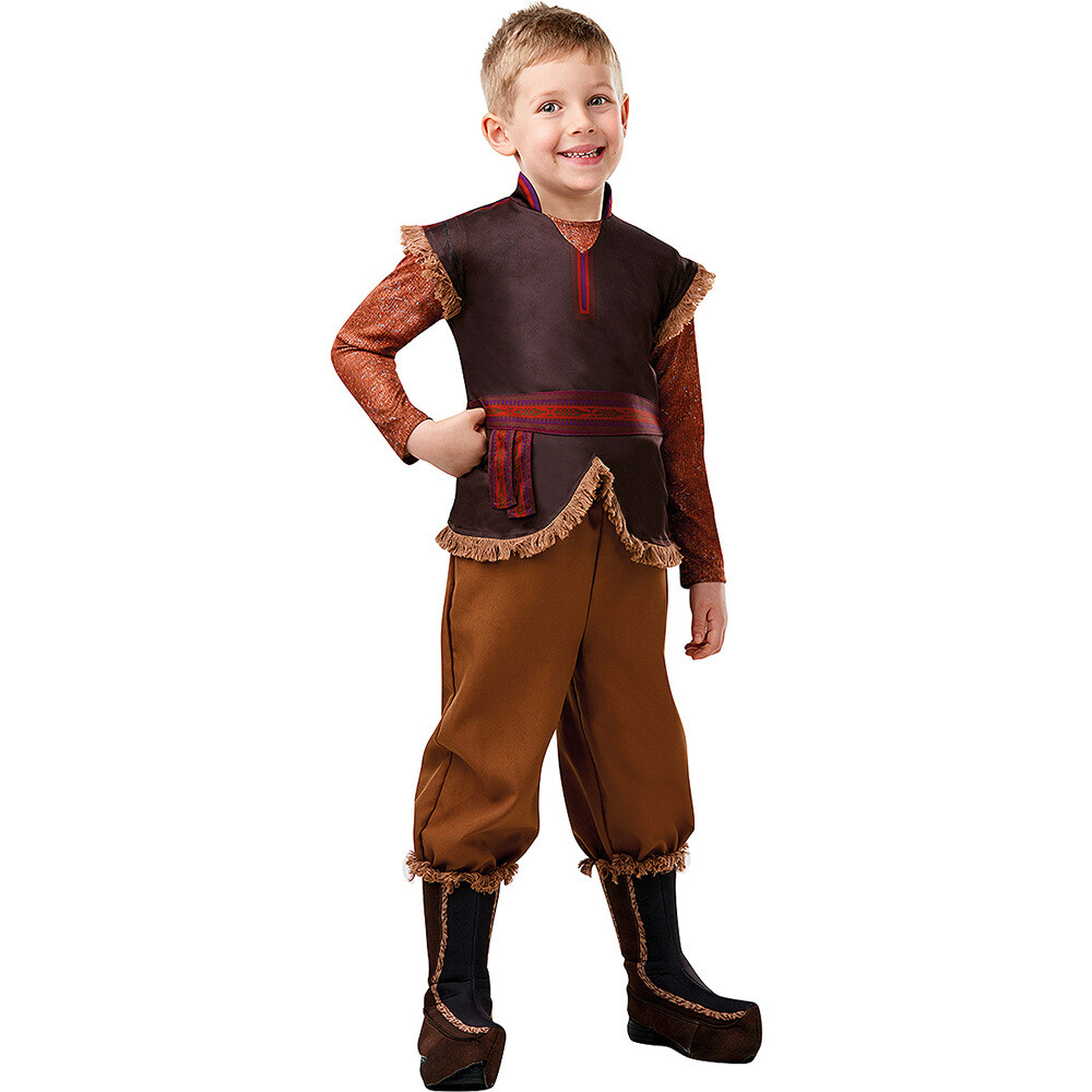 Kids Cosplay Prince Kristoff Costume Boys Grils Halloween Outfit
