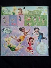 Disney Fairies Sticker Album with 8 Sticker Sheets