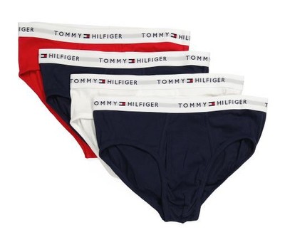 Tommy Hilfiger Classic Briefs 4 Pair White Size Medium for sale  
