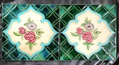 6'' x 6'' Ceramic Glazed tile Porcelain Brick Collection Display décor Nomark Q2