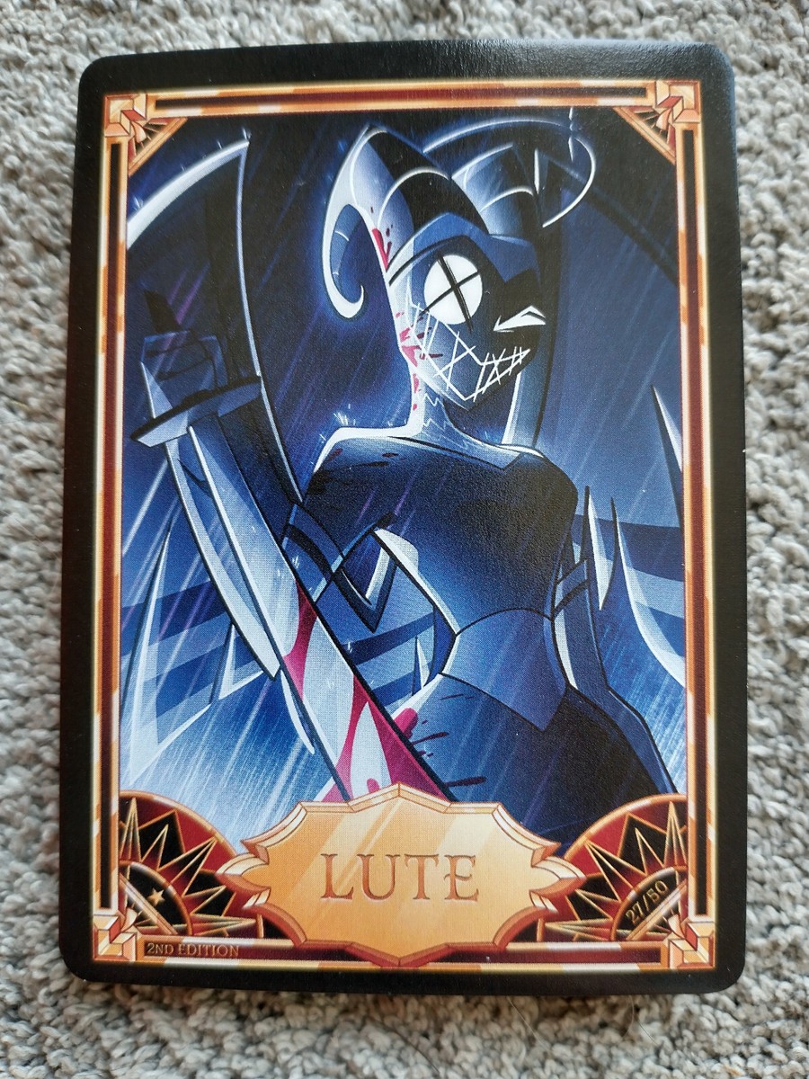 Lute 27/50 Hazbin Hotel Trading Card 2nd edition | eBay