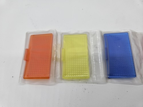 Vivitar 2800 Flash Filter Kit Yellow Blue Orange Red - Picture 2 of 5