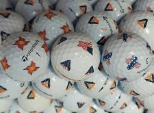 50 Used 3A TAYLORMADE TP5/X Pix -HIGH VISIBILITY Golf Balls -Limited Edition 