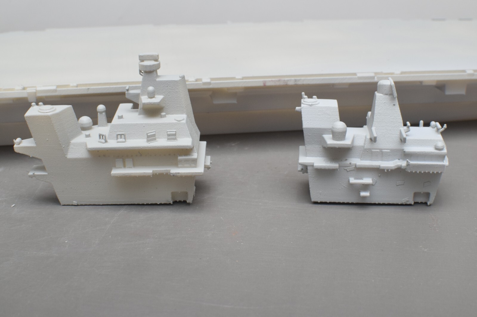 3D Printed 1/700 islands of HMS Queen Elizabeth aircraft carrier