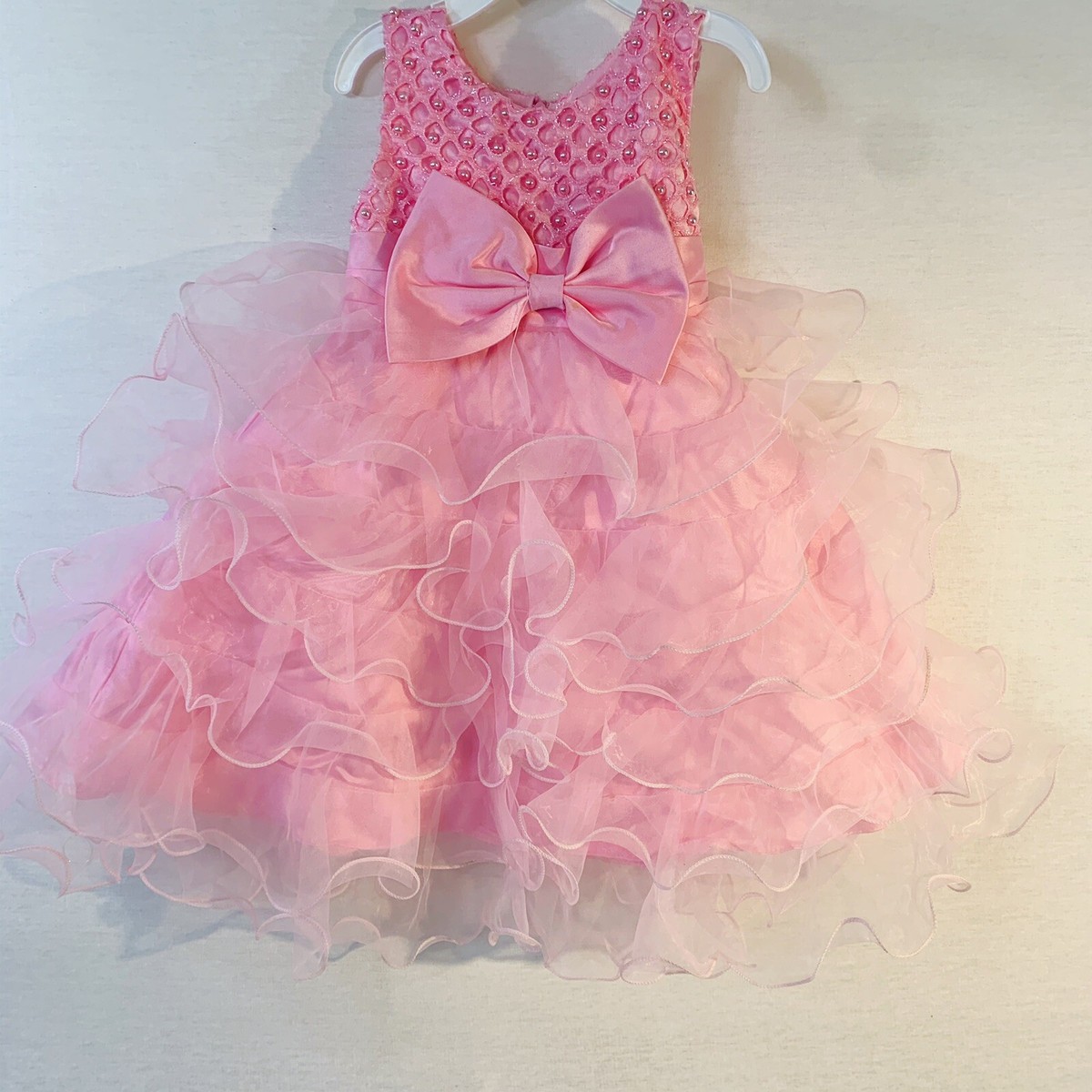 green emerald velvet dress Little Girl's Elegant Lace Dress, 6 main image 0