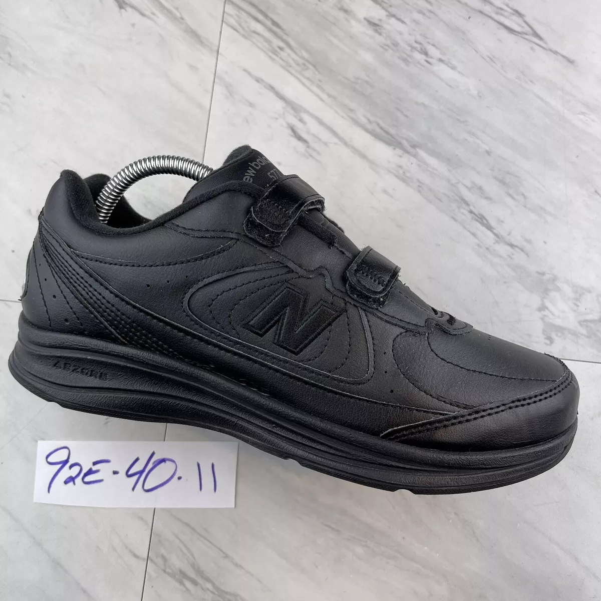 New balance womens walking shoes black top