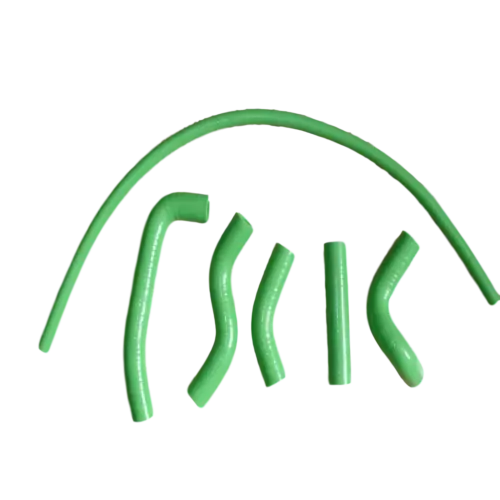 Fit Kawasaki KX500 KX 500 1988-2004 6PCS Silicone Induction Intake Hose - Foto 2 di 6
