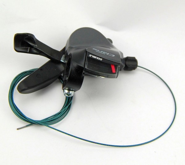 Shimano Claris Schalthebel SL-R2000-L 2-Fach Links Schellenbefestigung Inkl. Zug-image