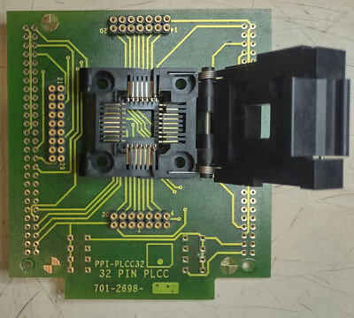 Data I/O PPI PPI-PLCC32 P/N 701-2698 32 pin PLCC Programming Adapter