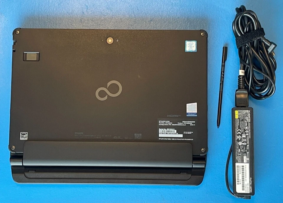 Fujitsu Stylistic Q739 i7-8665U 16G 13.3 FHD 1TB NVMe GOOD BAT+PEN+AC+KEYBOARD - Image 2 of 4