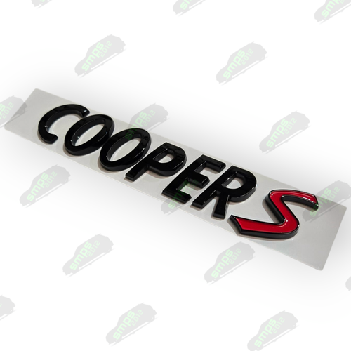 Insignia De Maletero Mini Gloss Black Cooper S - Para R60 F60 Countryman - Imagen 7 de 10