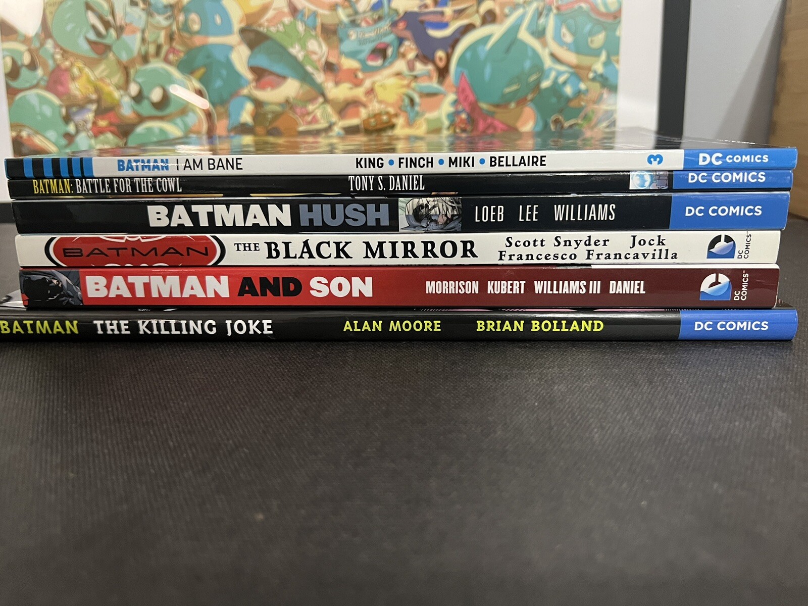 Miscellaneous Lot of 6 DC Comics Batman Trade Paperbacks Graphic Novels