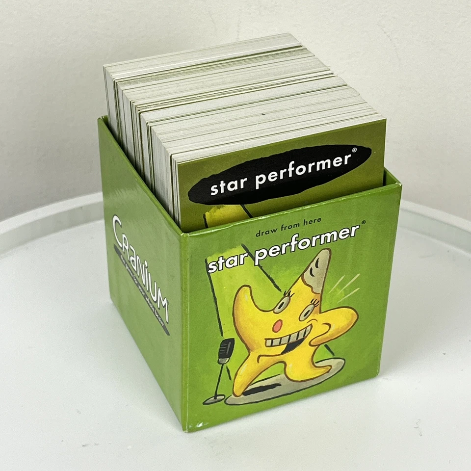 Cranium Board Game Replacement Cards Red Blue Yellow Green - 4 Boxes - Image 4 of 4