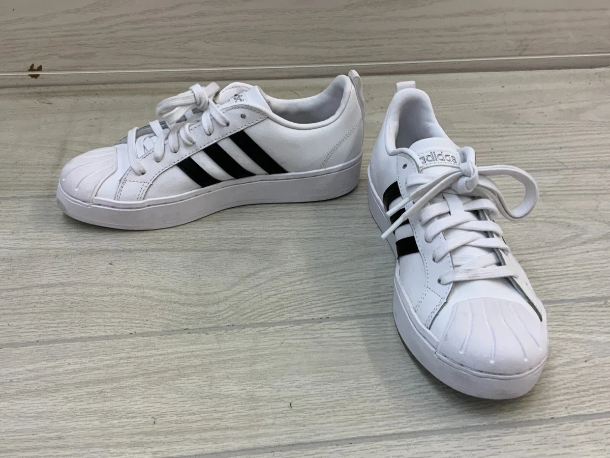 Adidas Streetcheck Basketball Shoe Women s Size 6.5 M White Black MSRP 74.99