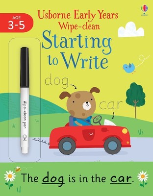 Early Years Wipe-Clean Starting to Write | Jessica Greenwell | 2020
