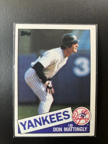 1985 Topps - #665 Don Mattingly
