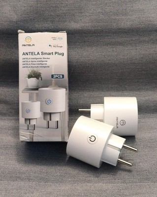 ANTELA WLAN Smart Steckdose,Alexa und Google Home, 2 Stück